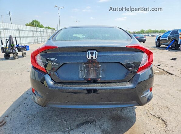 19XFC2F54HE051665 2017 HONDA CIVIC Black Rear view