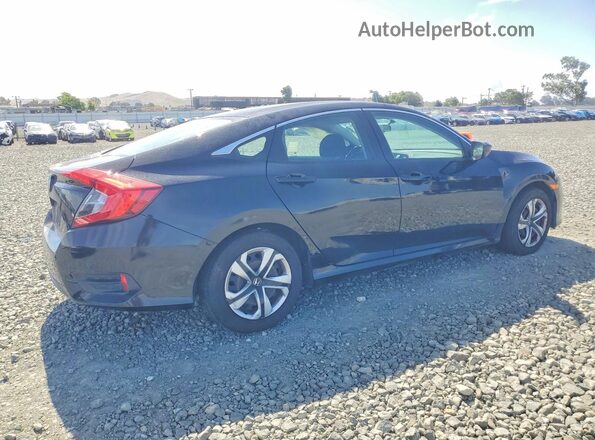 19XFC2F54HE203590 2017 HONDA CIVIC Black Tył prawy