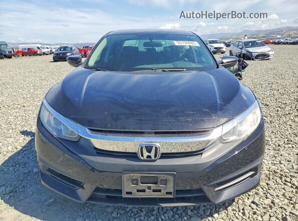 19XFC2F54HE203590 2017 HONDA CIVIC Black Widok z przodu