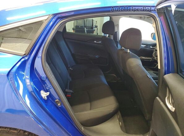 19XFC2F54HE216212 2017 HONDA CIVIC Синий Вид задних сидений