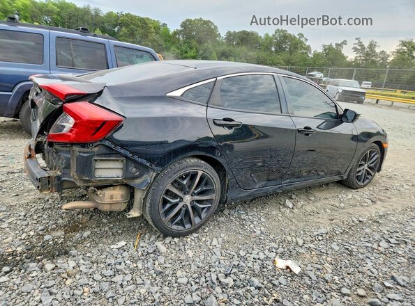 19XFC2F54HE220857 2017 HONDA CIVIC Black Tył prawy