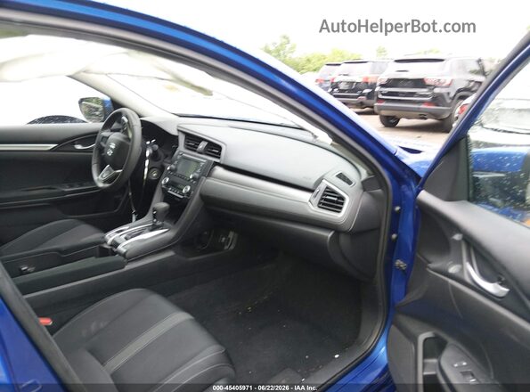 19XFC2F54JE012578 2018 HONDA CIVIC Blue წინა სალონის ხედი