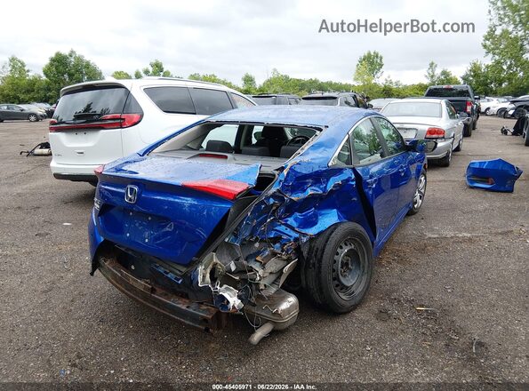 19XFC2F54JE012578 2018 HONDA CIVIC Blue უკანა მარჯვენა