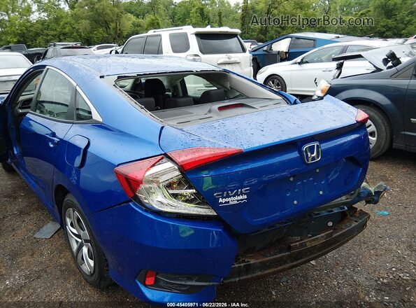 19XFC2F54JE012578 2018 HONDA CIVIC Blue წინა ხედი