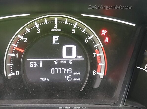 19XFC2F54JE012578 2018 HONDA CIVIC Blue 