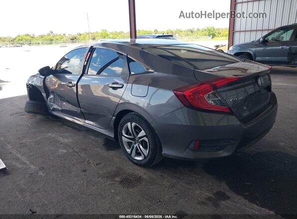 19XFC2F54JE018252 2018 HONDA CIVIC Gray 