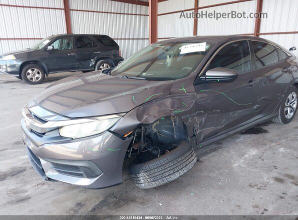 19XFC2F54JE018252 2018 HONDA CIVIC Gray 