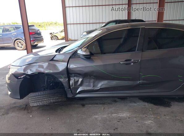 19XFC2F54JE018252 2018 HONDA CIVIC Gray 