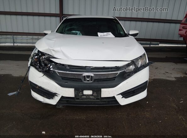 19XFC2F54JE025671 2018 HONDA CIVIC White Вид щитка приладів