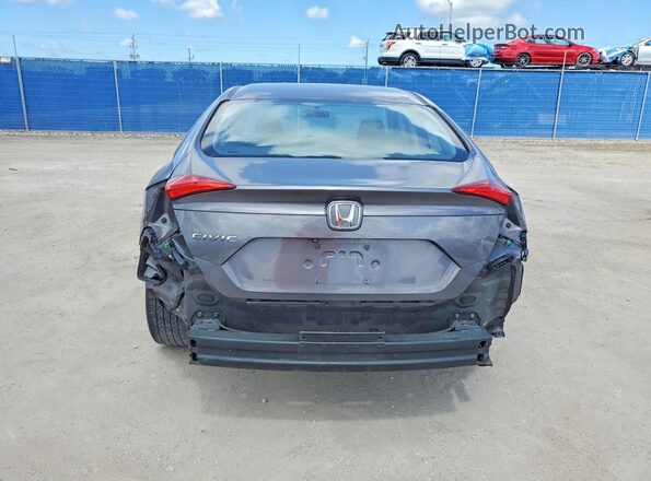 19XFC2F55GE006927 2016 HONDA CIVIC Gray უკანა ხედი