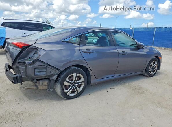 19XFC2F55GE006927 2016 HONDA CIVIC Gray უკანა მარჯვენა
