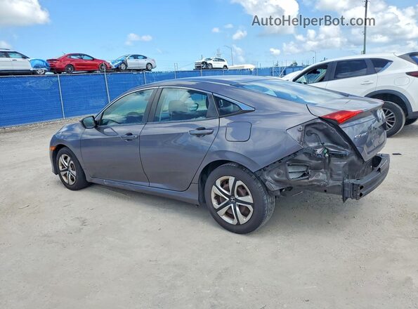 19XFC2F55GE006927 2016 HONDA CIVIC Gray უკანა მარცხენა