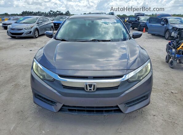 19XFC2F55GE006927 2016 HONDA CIVIC Gray წინა ხედი