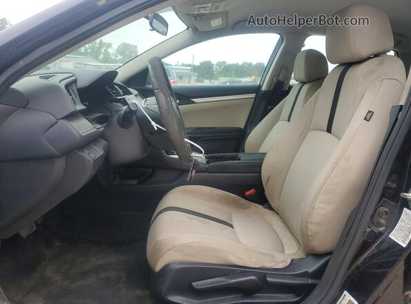 19XFC2F55GE017460 2016 HONDA CIVIC Black Front interior view