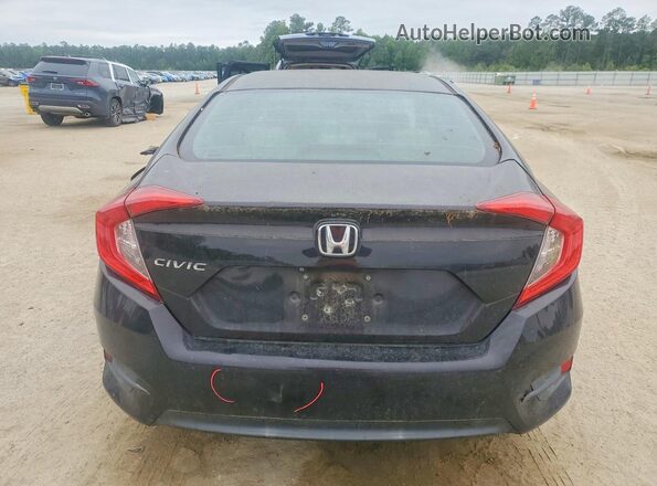 19XFC2F55GE017460 2016 HONDA CIVIC Black Rear view