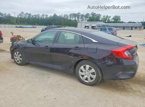 19XFC2F55GE017460 2016 HONDA CIVIC Black Rear left