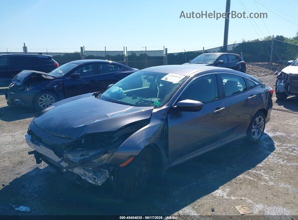 19XFC2F55GE017944 2016 HONDA CIVIC Gray Przód lewy