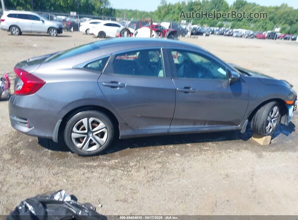 19XFC2F55GE017944 2016 HONDA CIVIC Gray Widok wnętrza 360 stopni