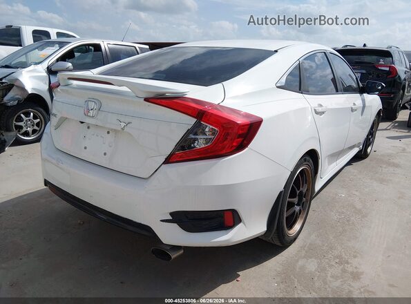 19XFC2F55GE035537 2016 HONDA CIVIC White Trasero derecho
