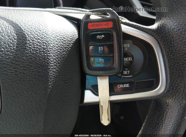19XFC2F55GE035537 2016 HONDA CIVIC White Vista del salpicadero