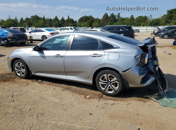 19XFC2F55GE041452 2016 HONDA CIVIC Silver Հետևի ձախ