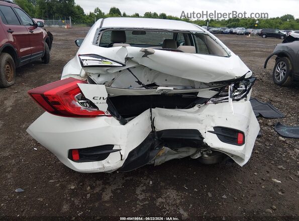 19XFC2F55GE224219 2016 HONDA CIVIC White Front view