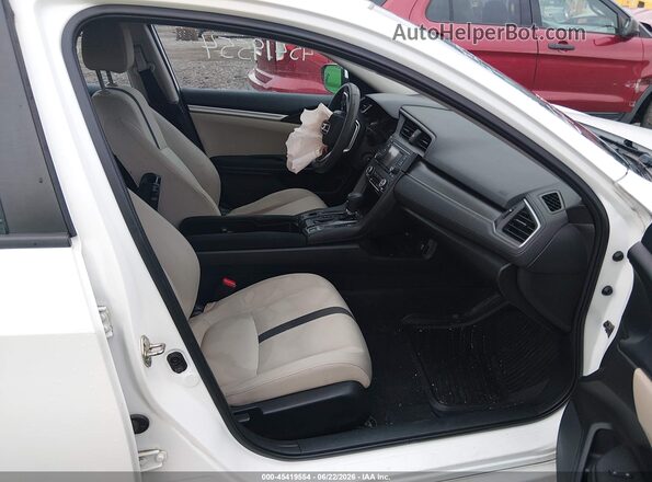 19XFC2F55GE224219 2016 HONDA CIVIC White Front interior view