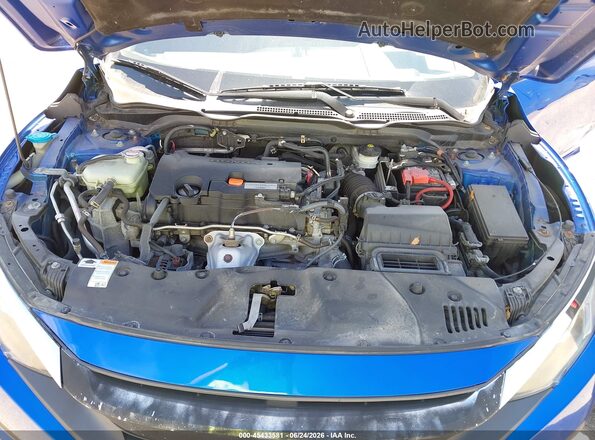 19XFC2F55GE245586 2016 HONDA CIVIC Blue Rear view