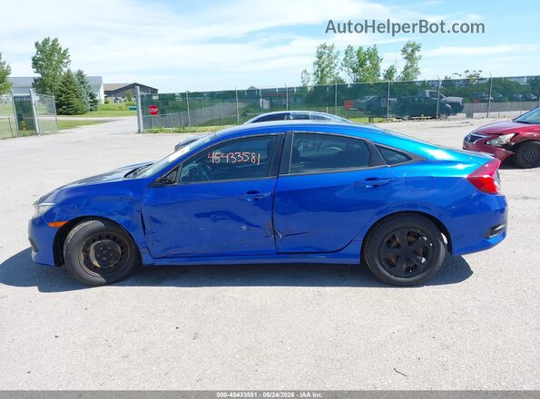 19XFC2F55GE245586 2016 HONDA CIVIC Blue 360 interior view