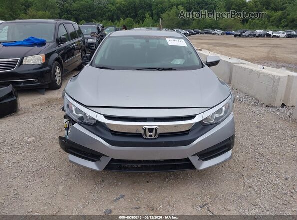 19XFC2F55HE044997 2017 HONDA CIVIC Silver Вид задньої частини салону