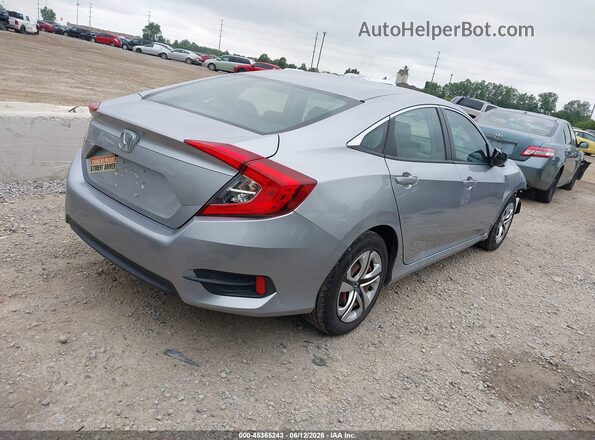 19XFC2F55HE044997 2017 HONDA CIVIC Silver Задня права чверть