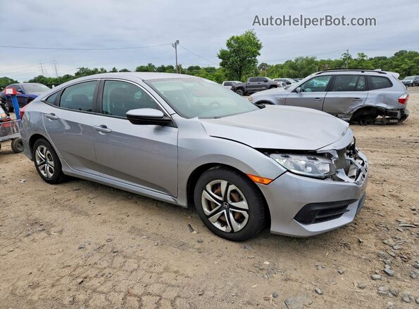 19XFC2F55HE059077 2017 HONDA CIVIC Silver Передня права чверть