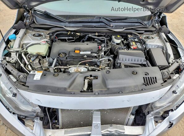 19XFC2F55HE059077 2017 HONDA CIVIC Silver Вид задньої частини салону