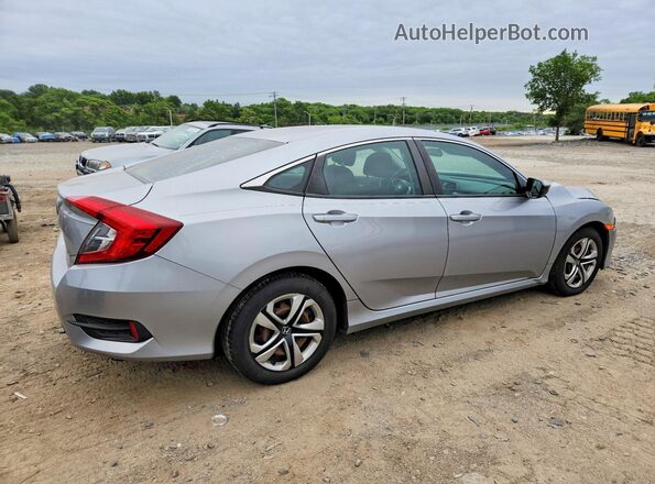 19XFC2F55HE059077 2017 HONDA CIVIC Silver Задня права чверть