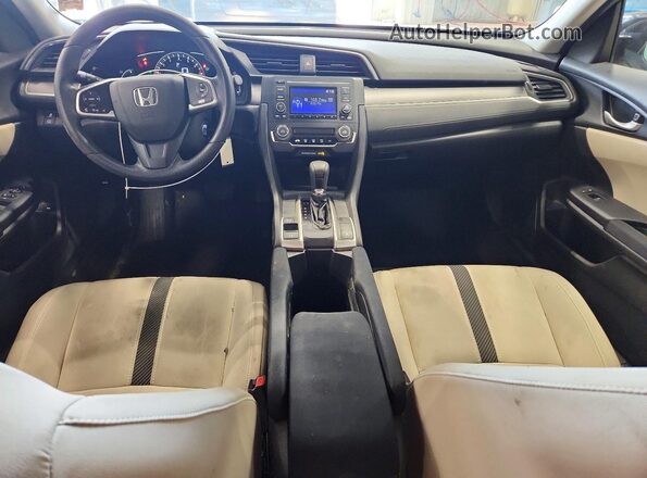 19XFC2F55HE069835 2017 HONDA CIVIC Black Dashboard view
