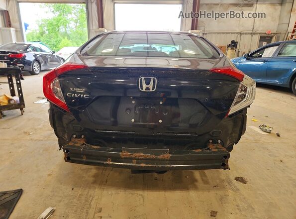19XFC2F55HE069835 2017 HONDA CIVIC Black Rear view