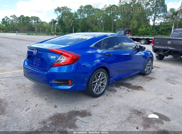 19XFC2F55JE021564 2018 HONDA CIVIC Blue Հետևի աջ