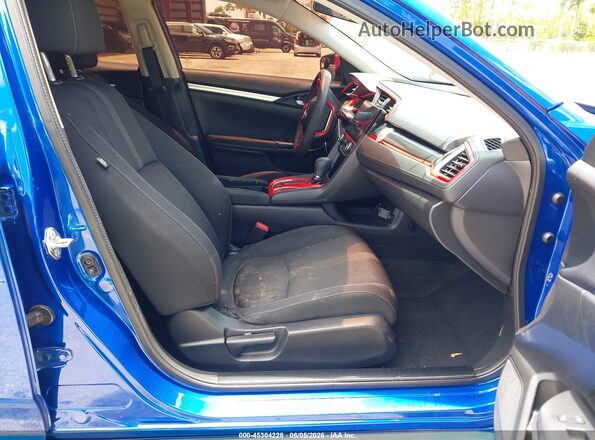 19XFC2F55JE021564 2018 HONDA CIVIC Blue Սալոնի դիմացի տեսք