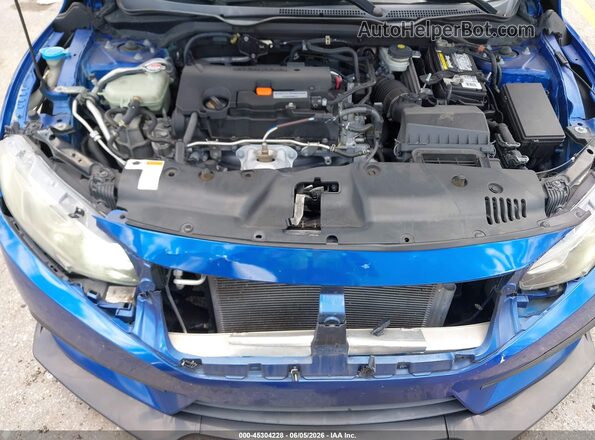 19XFC2F55JE021564 2018 HONDA CIVIC Blue Հետևի տեսք