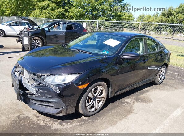 19XFC2F55JE209226 2018 HONDA CIVIC Black Передня ліва чверть