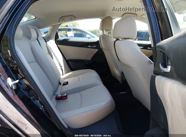 19XFC2F55JE209226 2018 HONDA CIVIC Black Вид наклейки з VIN-кодом