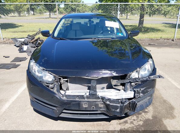 19XFC2F55JE209226 2018 HONDA CIVIC Black Вид спереду