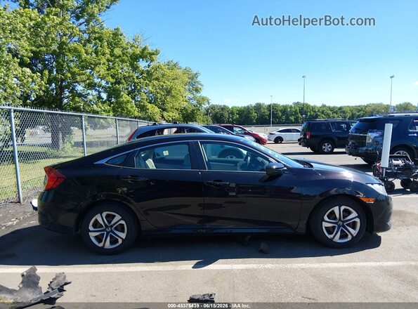 19XFC2F55JE209226 2018 HONDA CIVIC Black Вид задньої частини салону