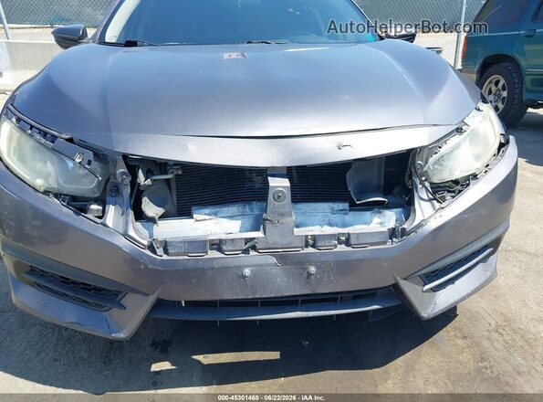 19XFC2F56GE006922 2016 HONDA CIVIC Gray Front view
