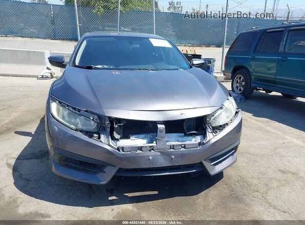 19XFC2F56GE006922 2016 HONDA CIVIC Gray Instrument cluster view