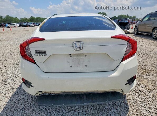 19XFC2F56GE008072 2016 HONDA CIVIC White Widok z tyłu