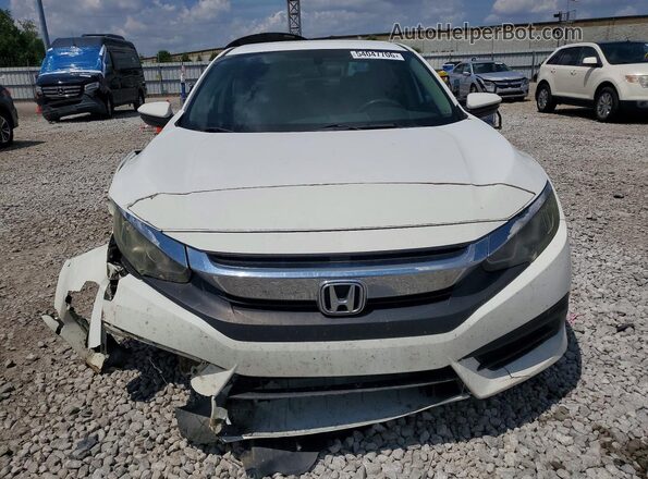 19XFC2F56GE008072 2016 HONDA CIVIC White Widok z przodu