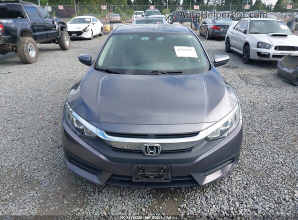 19XFC2F56GE018567 2016 HONDA CIVIC Gray Вид задньої частини салону