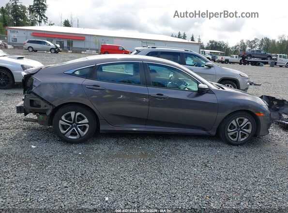 19XFC2F56GE018567 2016 HONDA CIVIC Gray Панорамний вид салону 360°