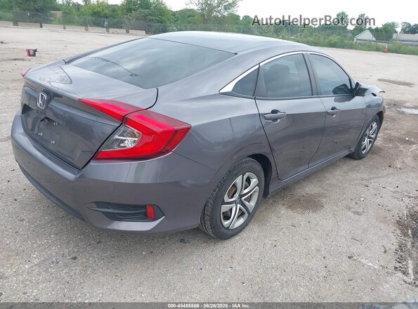 19XFC2F56GE026118 2016 HONDA CIVIC Серый Задняя правая четверть